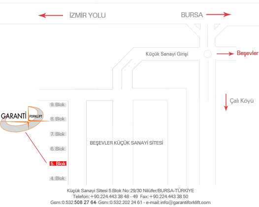 Bursa Forklift Kiralama Hizmeti